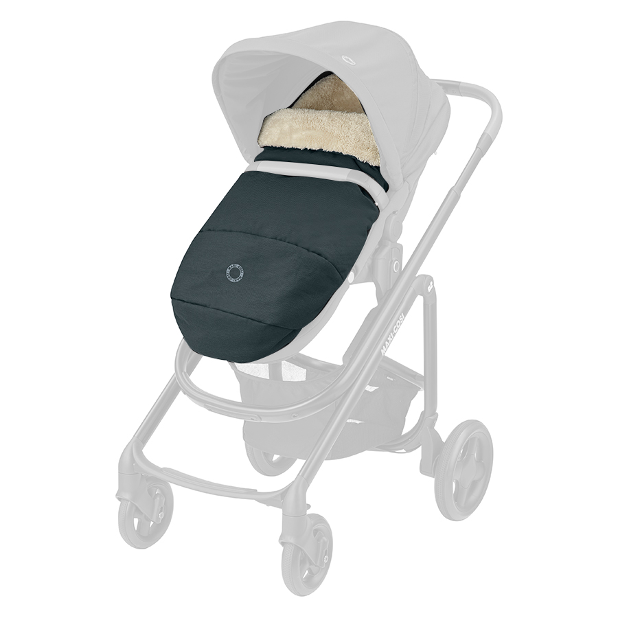 babymarkt 2 in 1 Winterfußsack Essential Graphite Riesige Ersparnisse