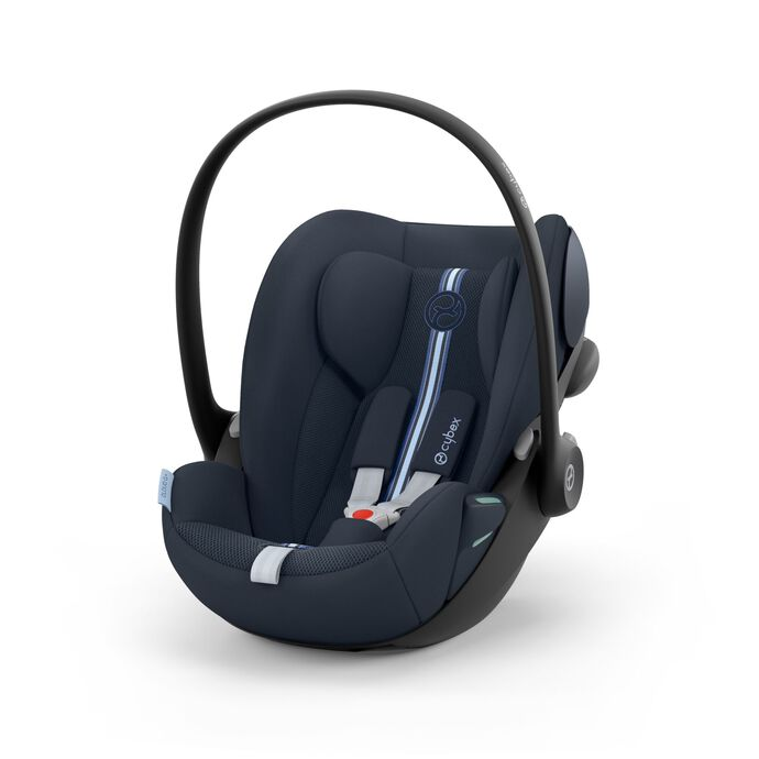 babymarkt Kinderwagen Gazelle S Silver Ocean Blue inklusive Babyschale Cloud G i-Size Plus Ocean Blue Basisstation Base G und Adapter Letzte 3 Tage