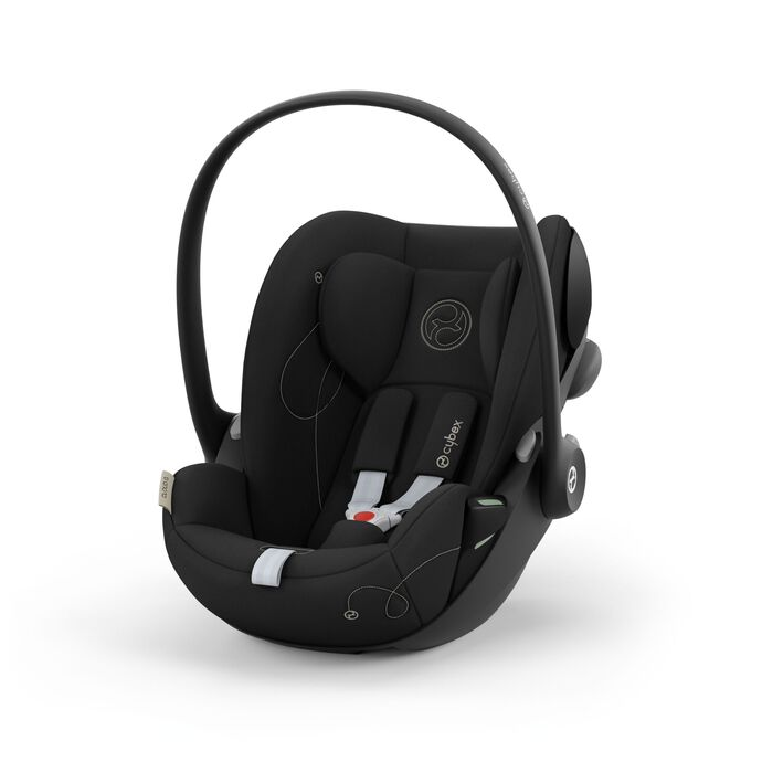 babymarkt Kinderwagen Gazelle S Black Moon Black inklusive Babyschale Cloud G i-Size Moon Black Basisstation Base G Black und Adapter Neueste Stile