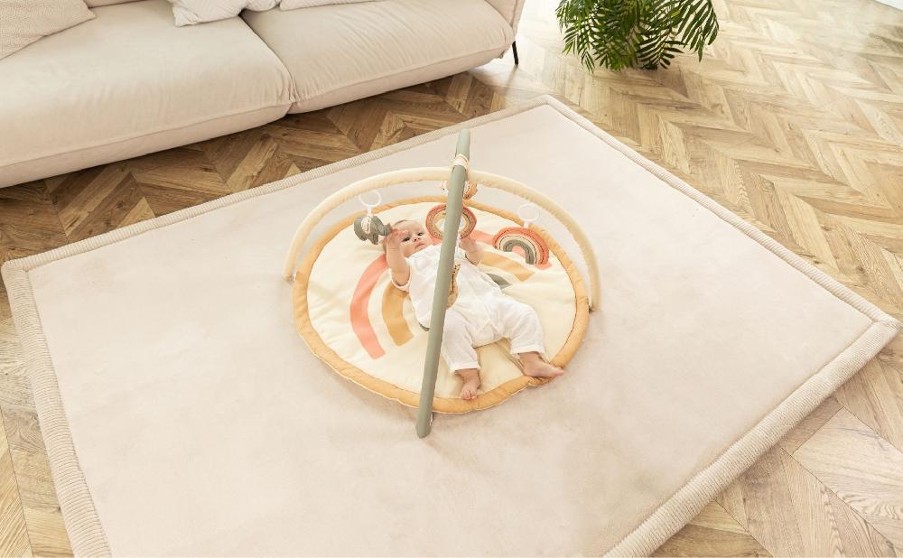 babymarkt Samtmatte-Spielmatte für Baby 200 x 150 cm Beige Bis zu 55% Rabatt