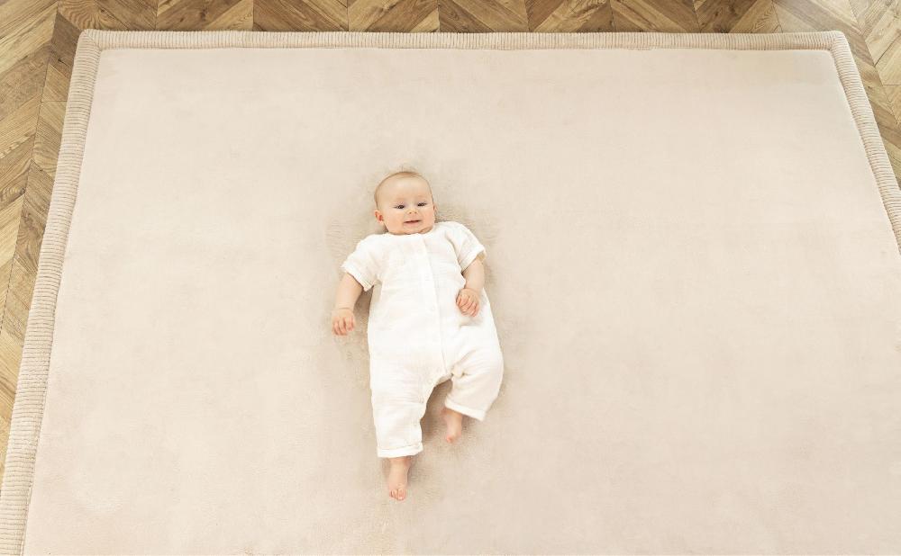 babymarkt Samtmatte-Spielmatte für Baby 200 x 150 cm Beige Bis zu 55% Rabatt