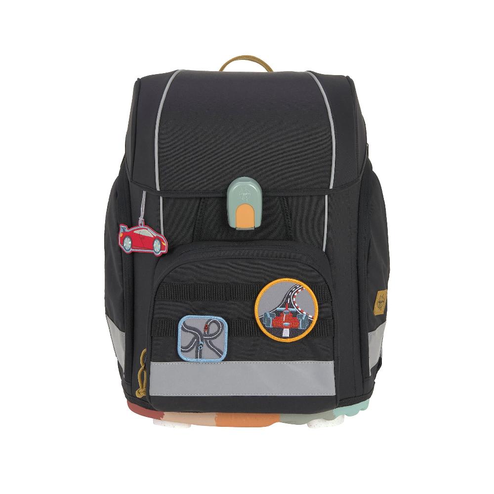 babymarkt Schulranzen-Set 7-tlg. Boxy Unique black Preisnachlass