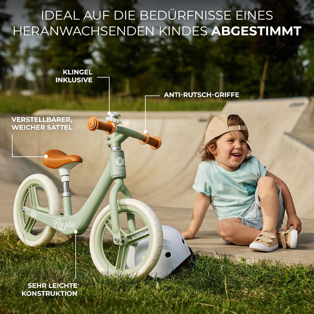 babymarkt balance bike FLY PLUS POWDER PINK Osterangebot