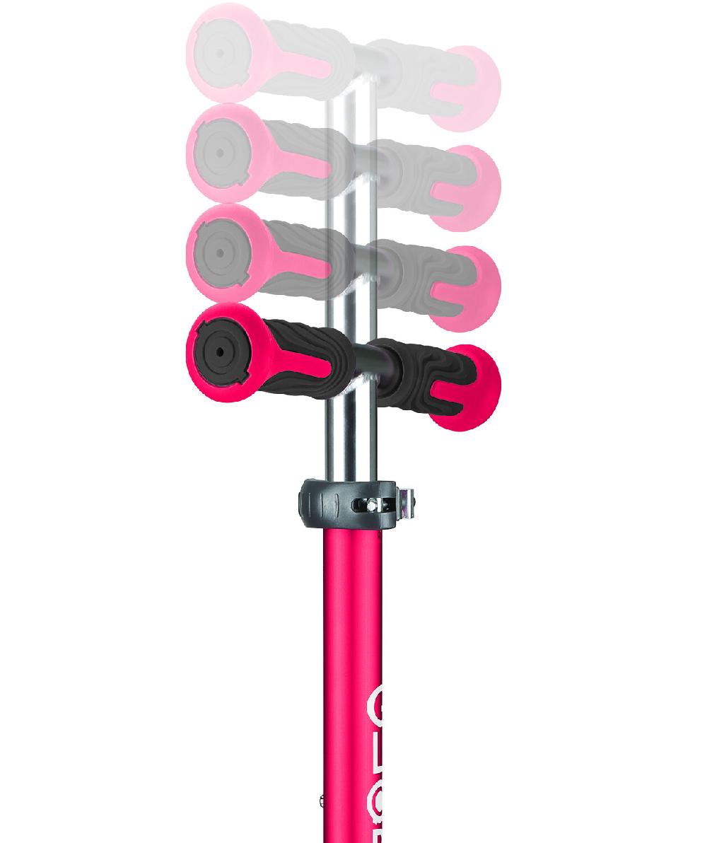 babymarkt Scooter ELITE DELUXE LIGHTS mit Leuchtrollen rot Valentinstagsangebot