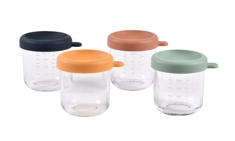 babymarkt Portionsbehälter 4er Set aus Glas sunrise Wochenangebot