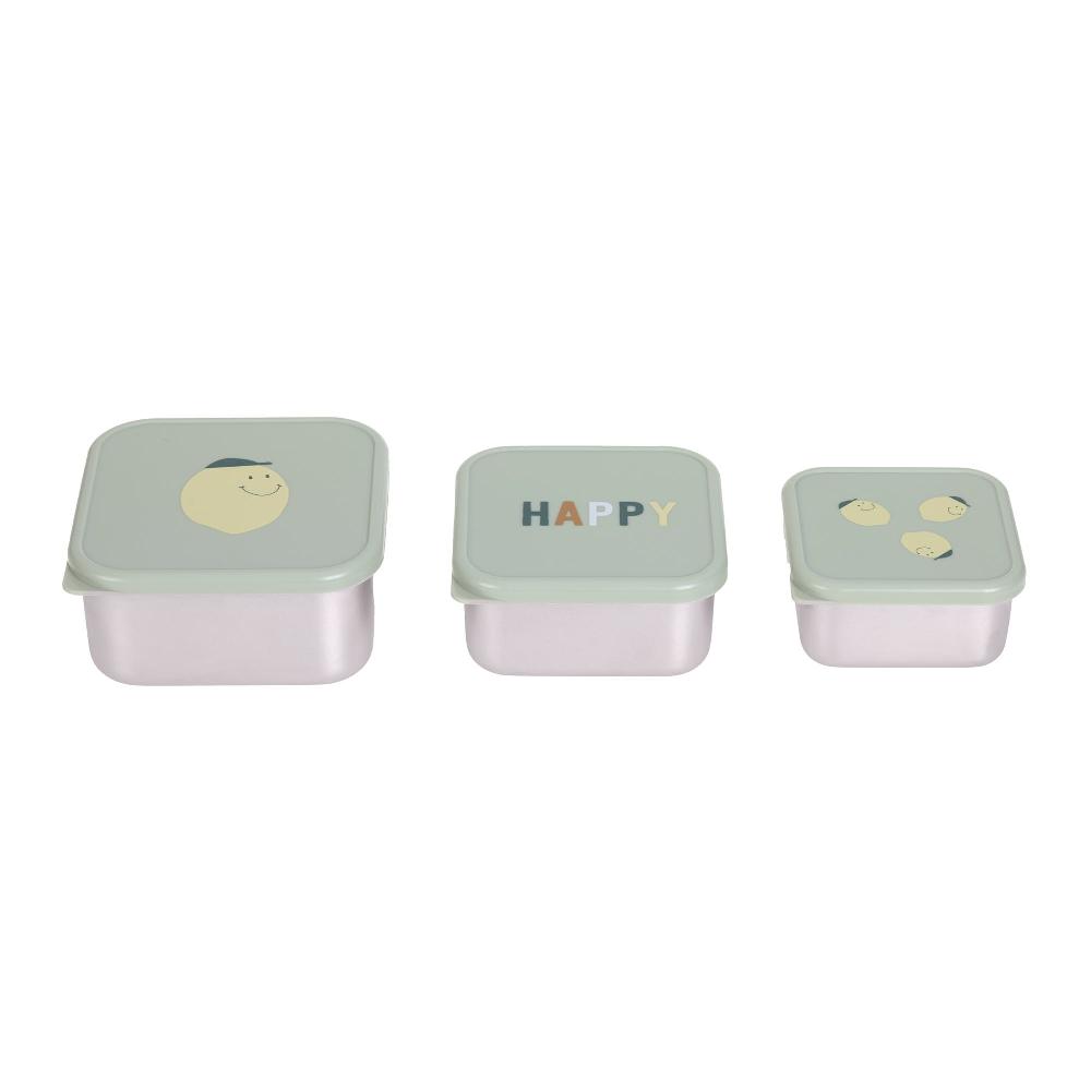 babymarkt Brotdosenset aus Edelstahl Happy Fruits Lemon Blitzverkäufe