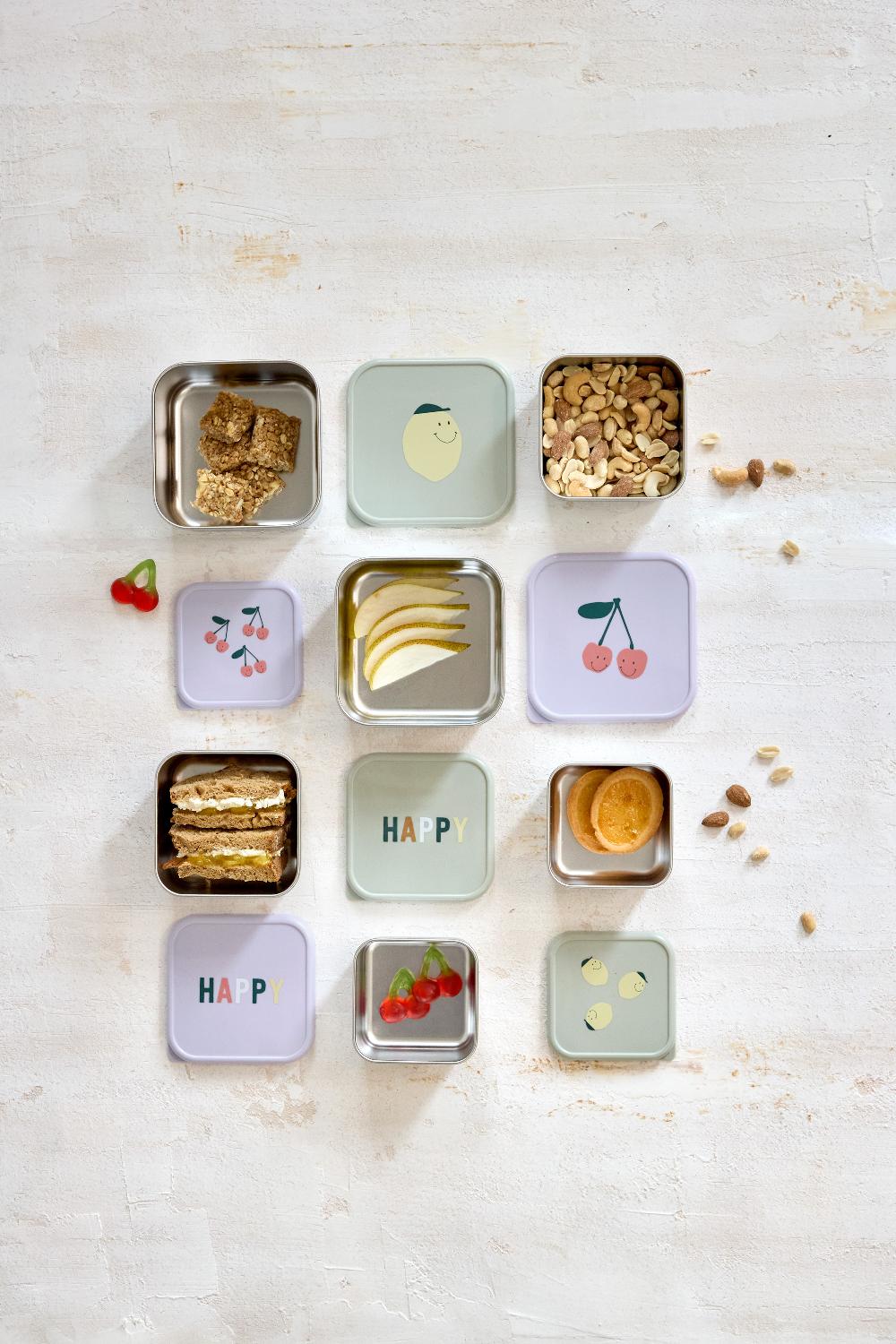 babymarkt Brotdosenset aus Edelstahl Happy Fruits Lemon Blitzverkäufe
