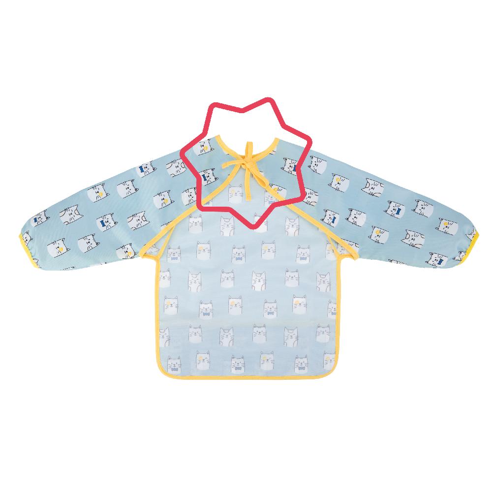 babymarkt Langarmlätzchen in blau Großer Ausverkauf