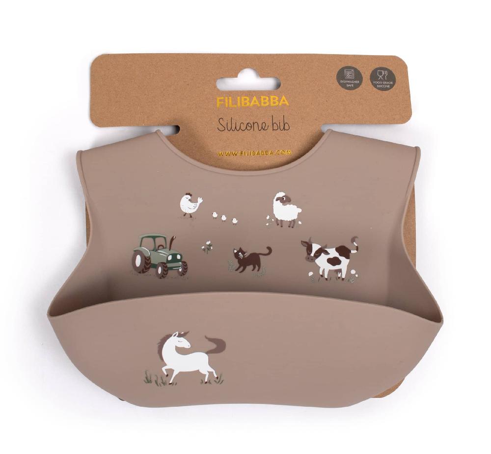 babymarkt Silikonlätzchen Magic Farm Top Angebot
