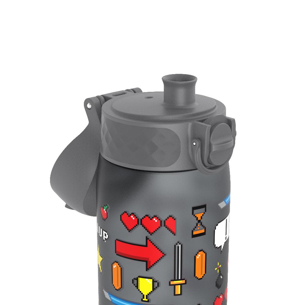 babymarkt Trinkflasche auslaufsicher 500 ml Gamer / grau Blitzangebot