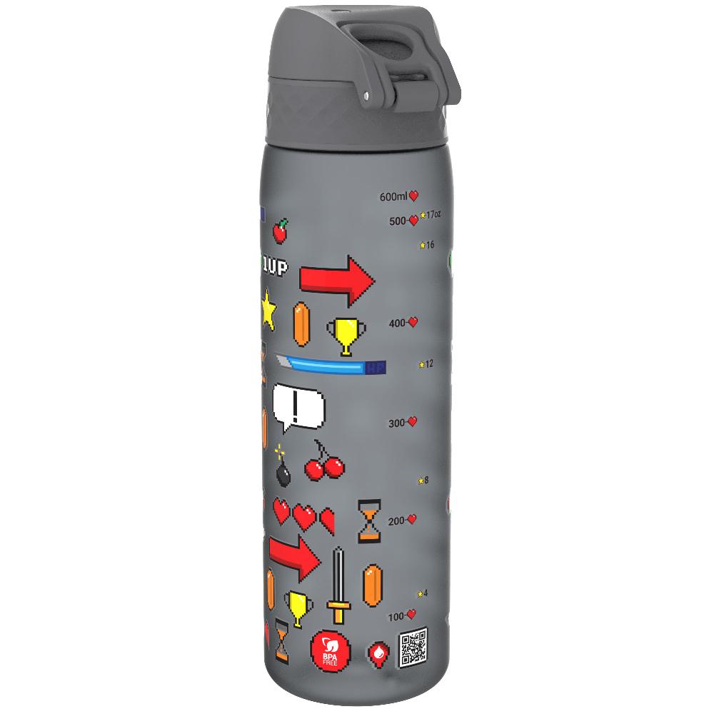 babymarkt Trinkflasche auslaufsicher 500 ml Gamer / grau Blitzangebot