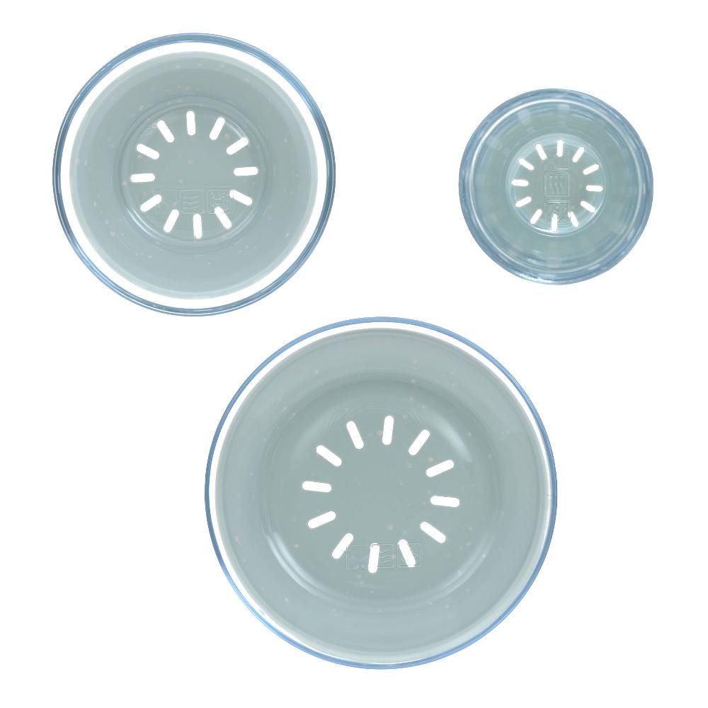 babymarkt Esslernset aus Glas und Silikon blue Kauf eins, bekomm eins gratis