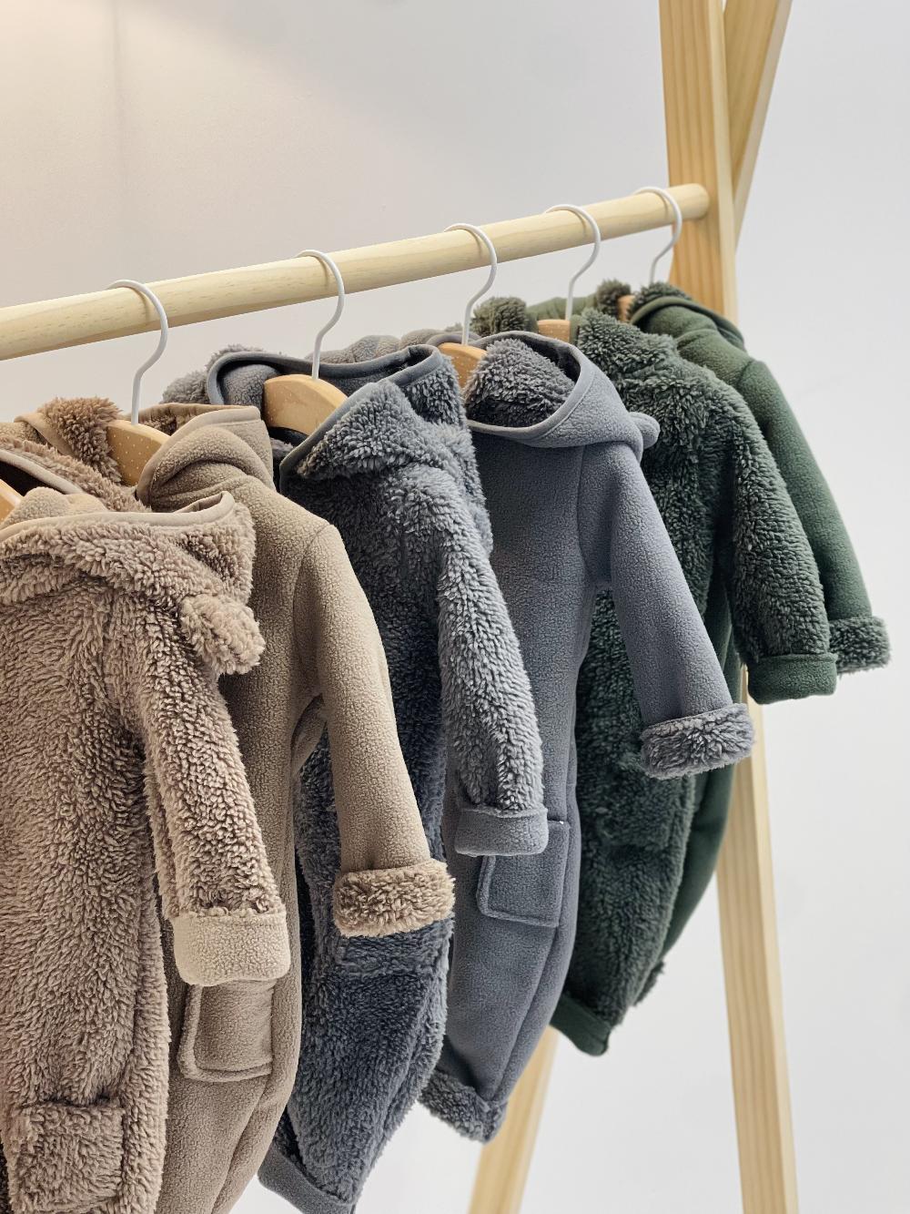 babymarkt Fleece Overall kuddel grau Bis zu 50% Rabatt