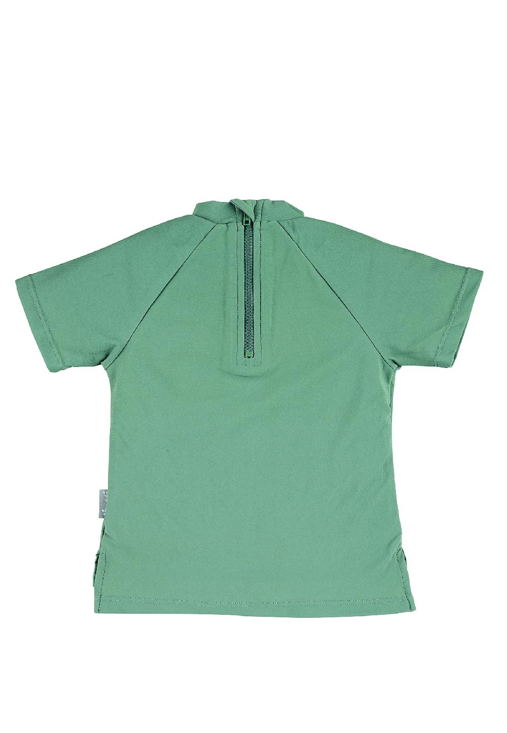 babymarkt Kurzarm-Schwimmshirt Hai dunkelgrün Kostenloser Versand
