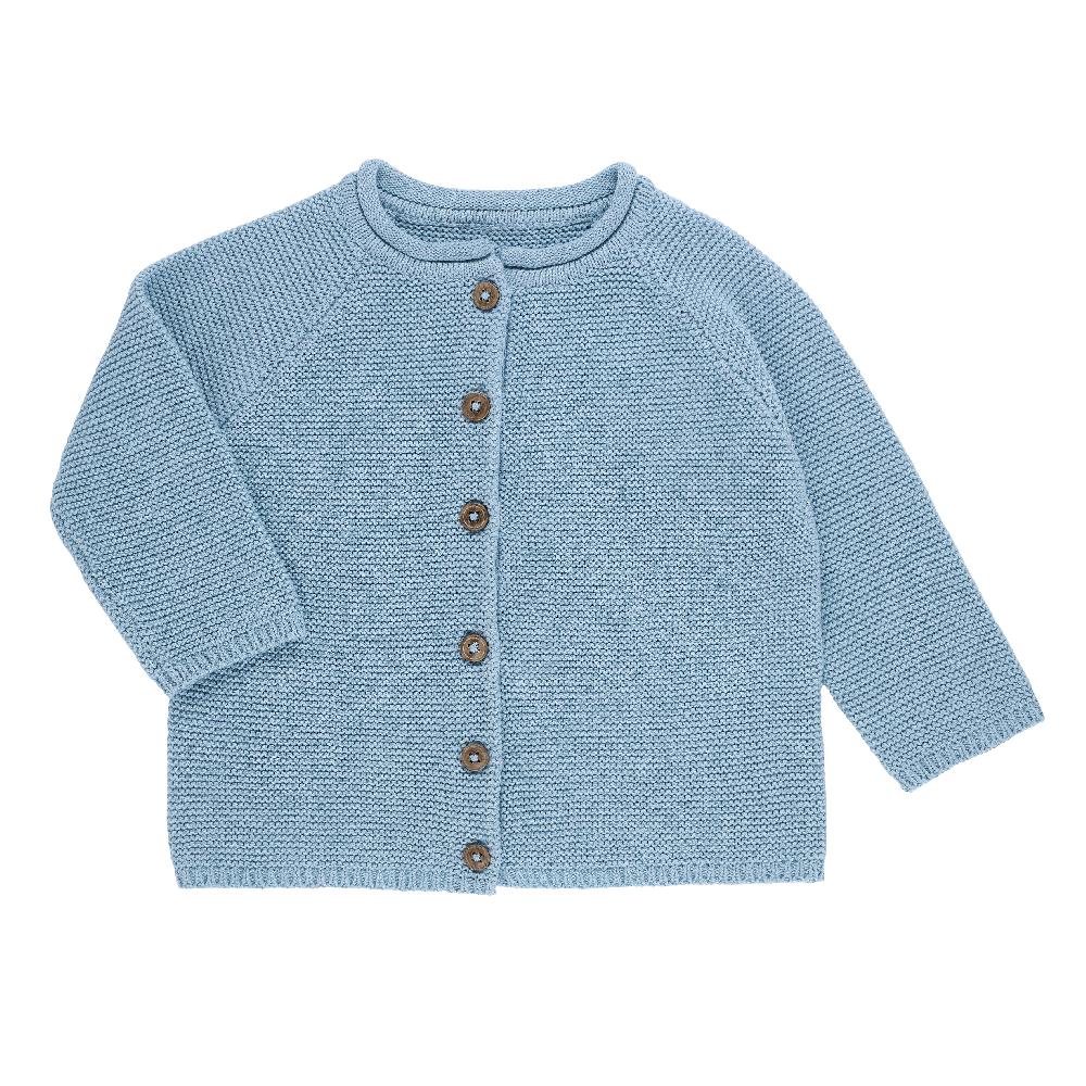babymarkt Strickjacke strikka blau