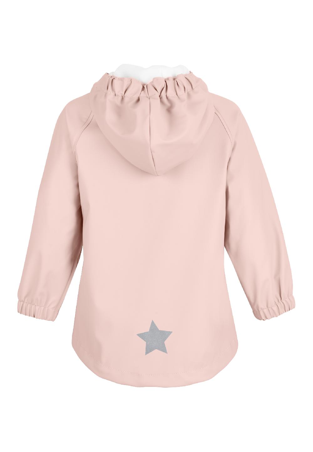 babymarkt Regenjacke ungefüttert Uni zartrosa Fabrikpreis