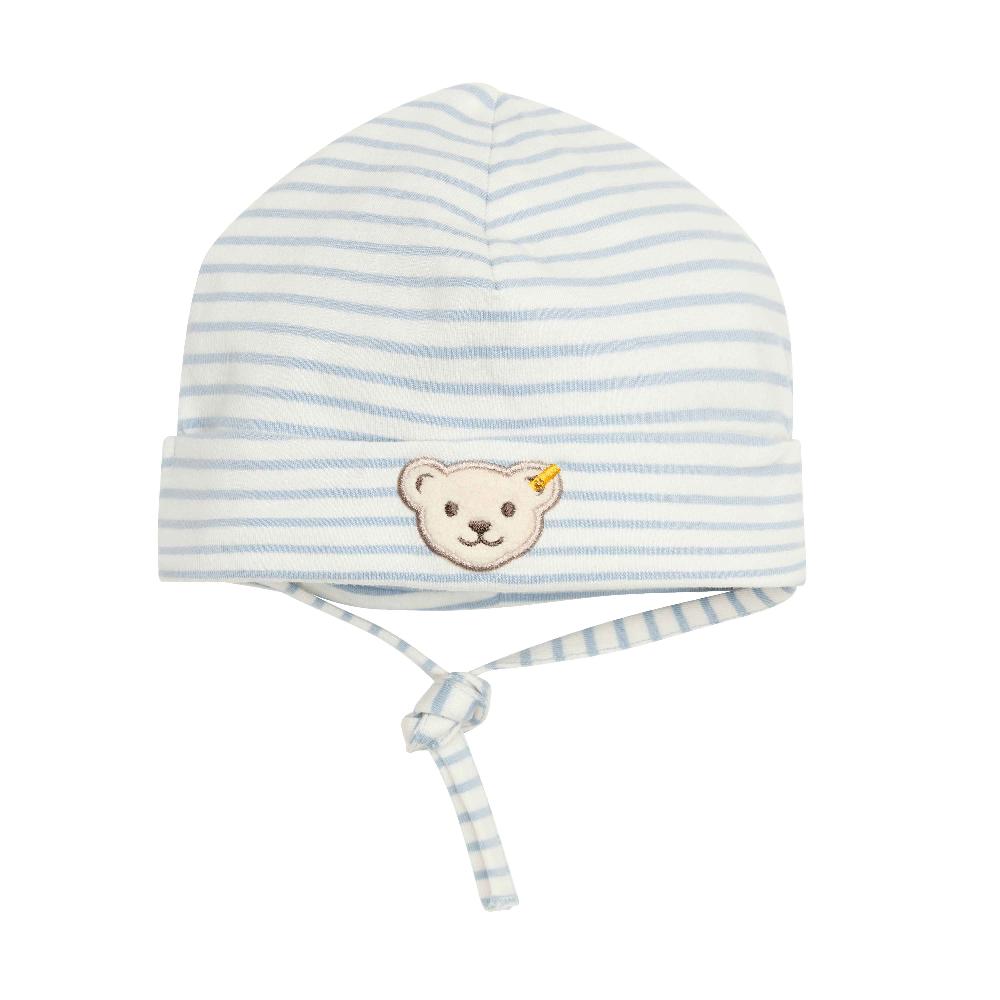babymarkt Mütze GOTS celestail blue