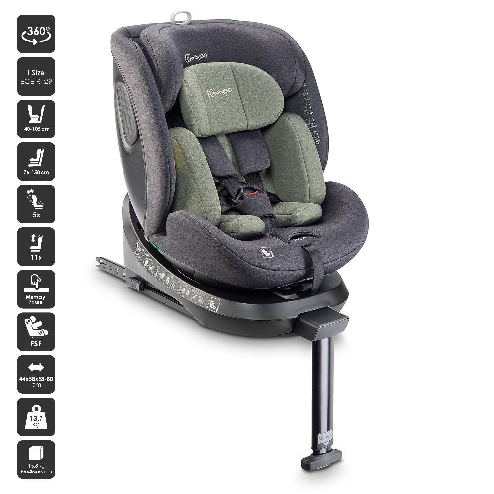 babymarkt Kindersitz Move 360 Green Große Rabatte