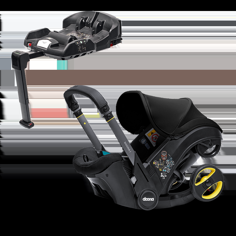 babymarkt Babyschale i Nitro Black inklusive Basisstation i Isofix Kostenlose Rückgabe