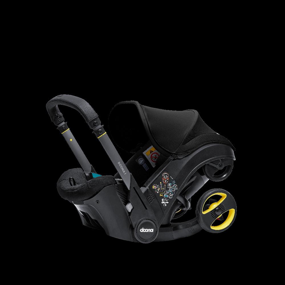babymarkt Babyschale i Nitro Black inklusive Basisstation i Isofix Kostenlose Rückgabe