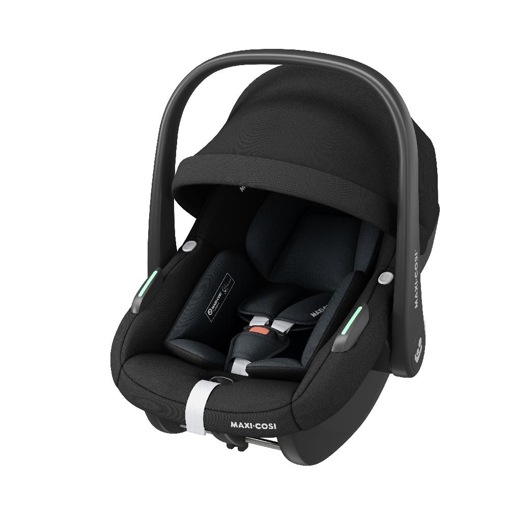 babymarkt Babyschale Pebble S Tonal Black inkl. Reboarder Pearl S Tonal Black und Basisstation FamilyFix S Black Riesige Rabatte