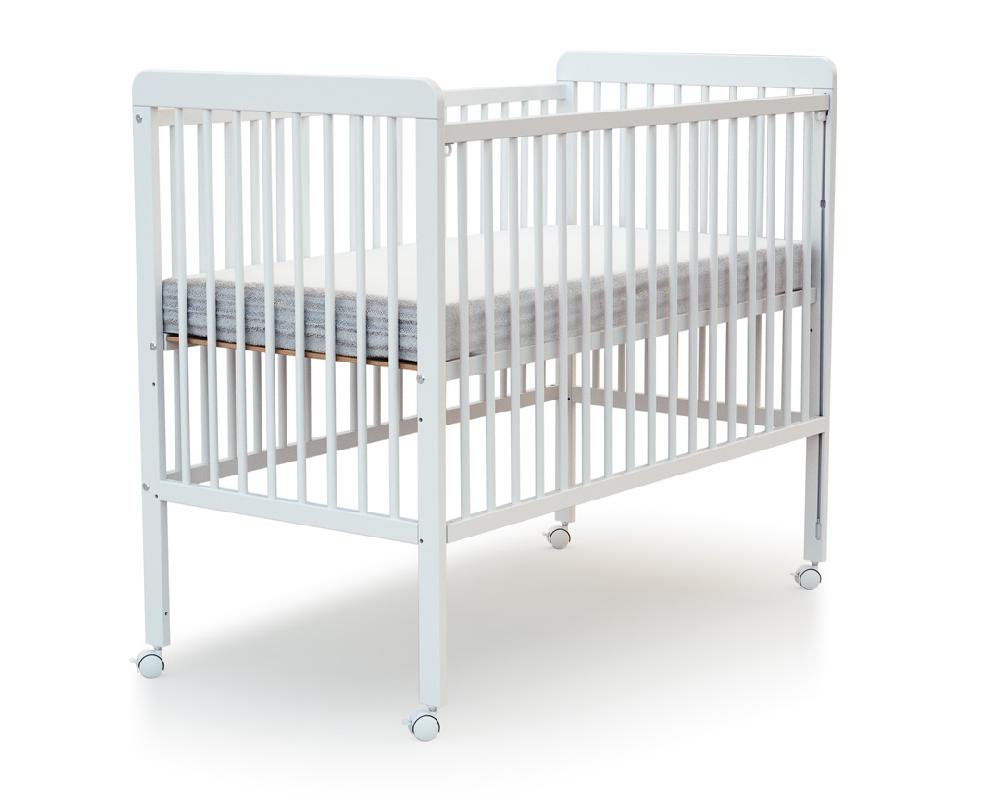 babymarkt Babybett ESSENTIAL mit Schiebegitter 60 x 120 cm weiß Versandkostenfrei