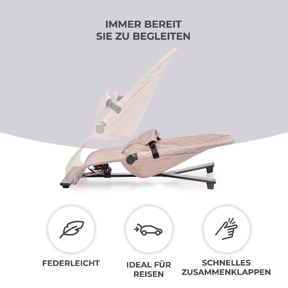 babymarkt Babywippe MIMI beige Valentinstagsangebot