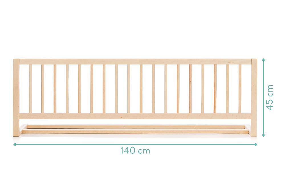 babymarkt Bettgitter Lilly 140 x 45 cm natur Jubiläumsangebot