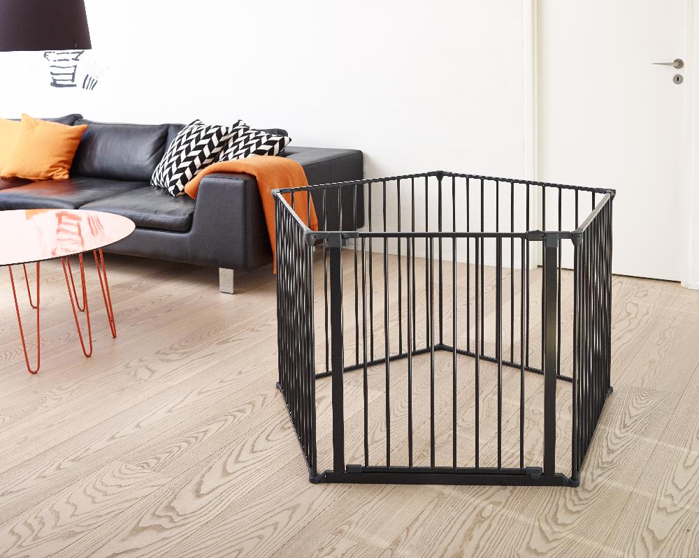babymarkt BabyDan Schutzgitter Flex XXL 90 bis 350 cm schwarz Online Outlet