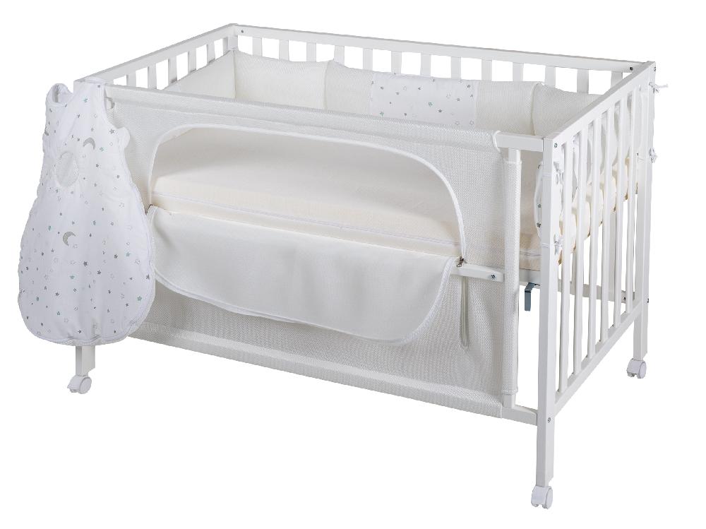 babymarkt Room Bed safe asleep Sternenzauber weiß