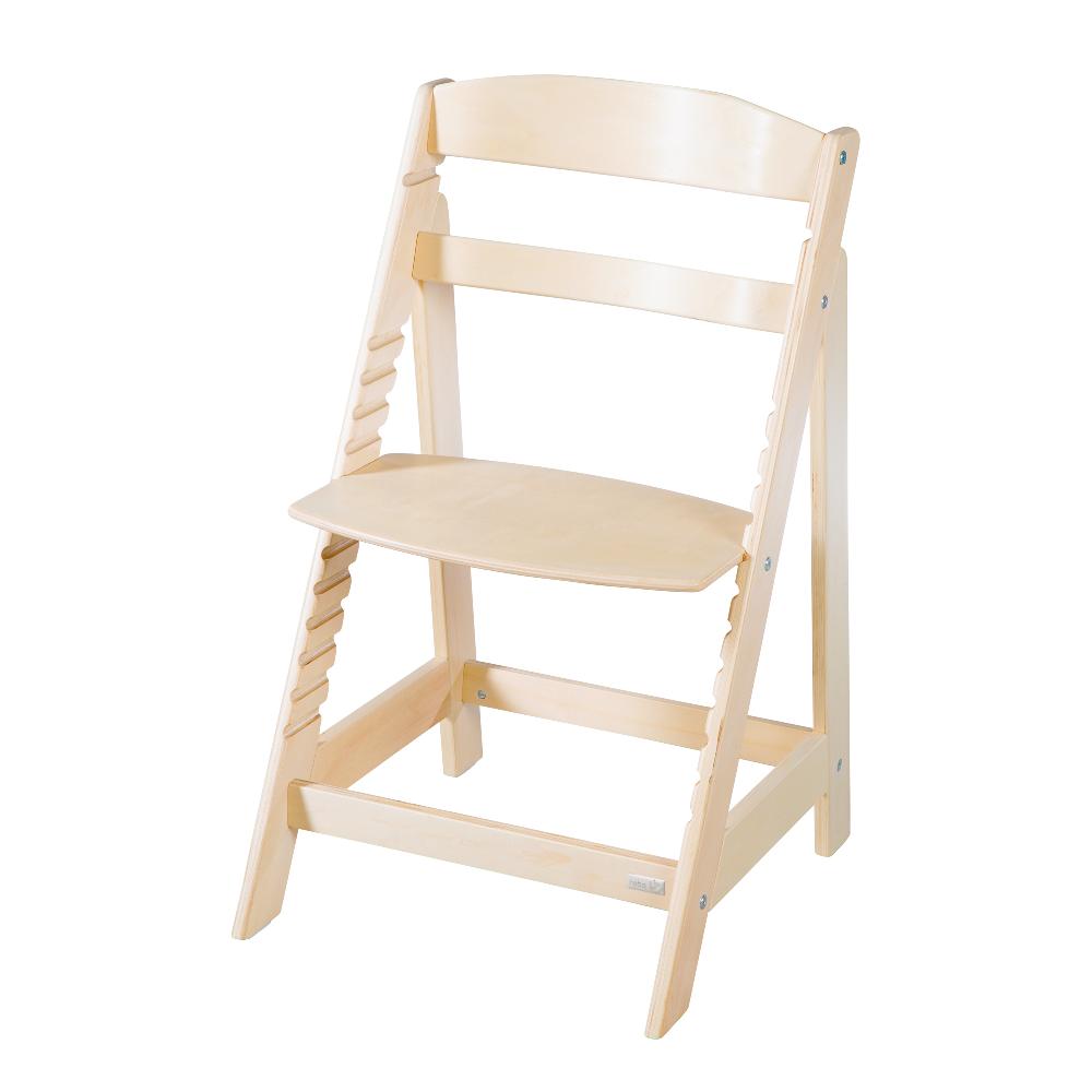babymarkt Treppenhochstuhl Born Up natur Set 2 in 1 inkl. Aufsatz Greyish gesteppt 50% Rabatt für begrenzte Zeit