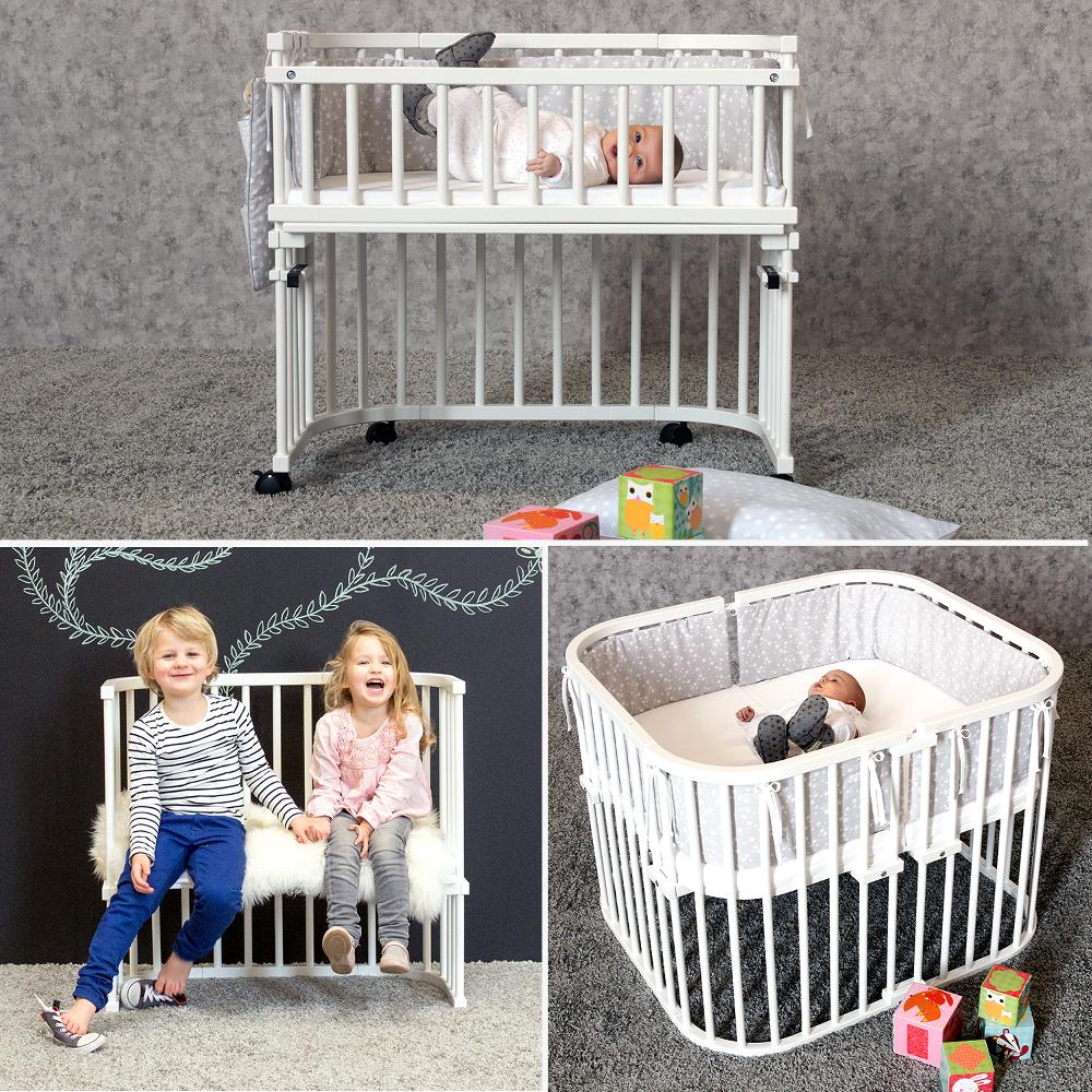 babymarkt Beistellbett Boxspring XXL weiß Online