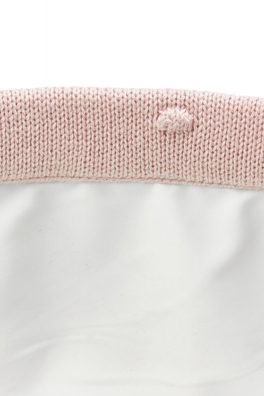 babymarkt Wickeltischkörbchen klein Knots Soft Pink im Angebot