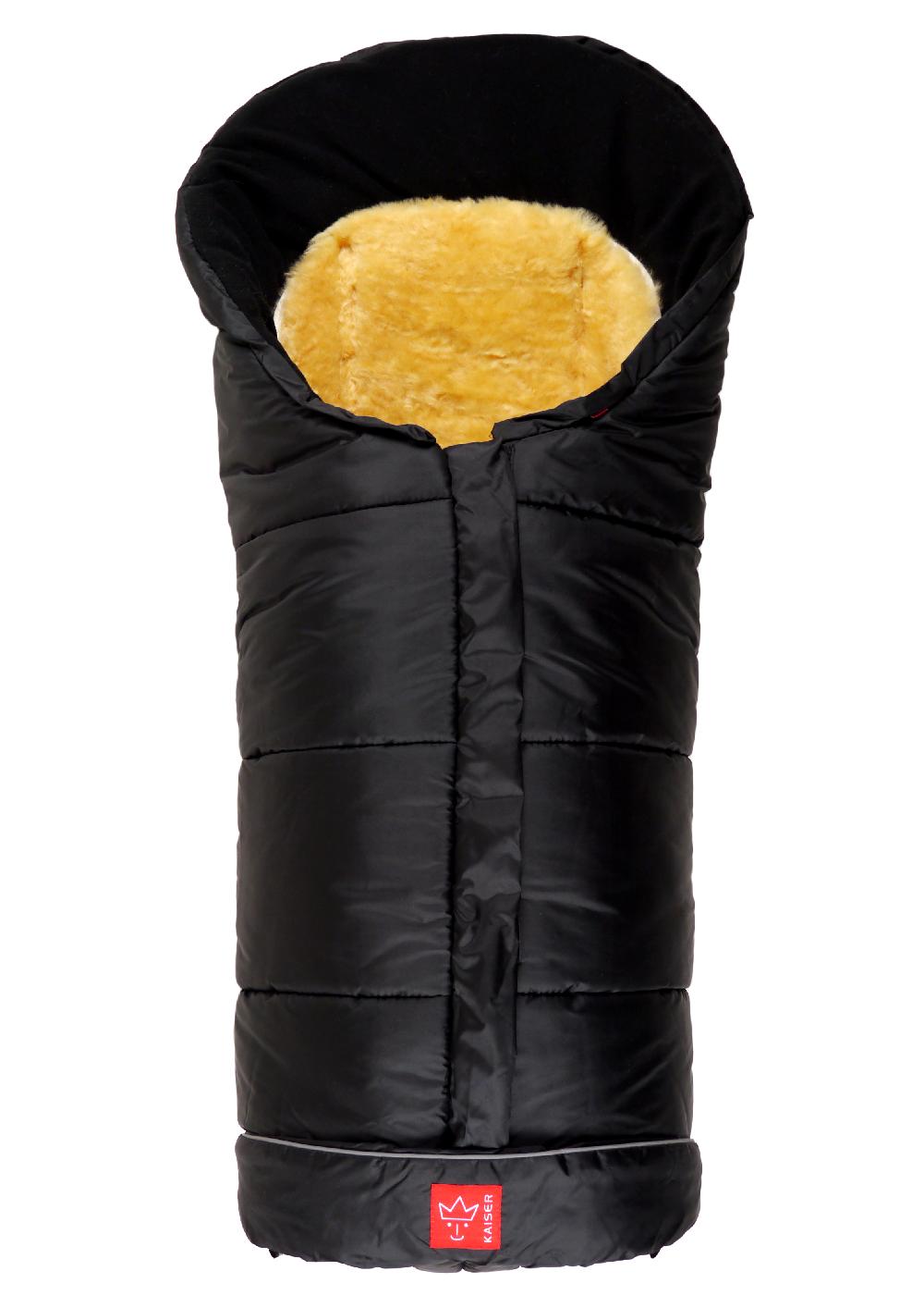 babymarkt Fußsack SHEEPY mit Lammfelleinlage schwarz Rabatt