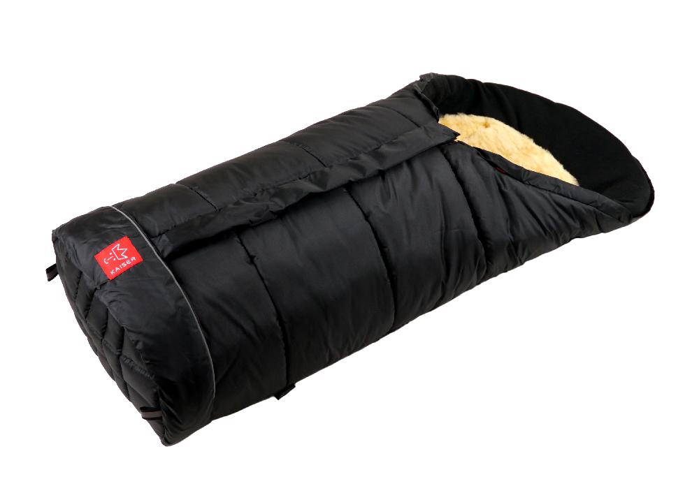 babymarkt Fußsack SHEEPY mit Lammfelleinlage schwarz Rabatt