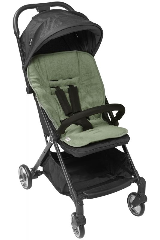 babymarkt Buggyeinlage Frottee Forest Green Flash Sale