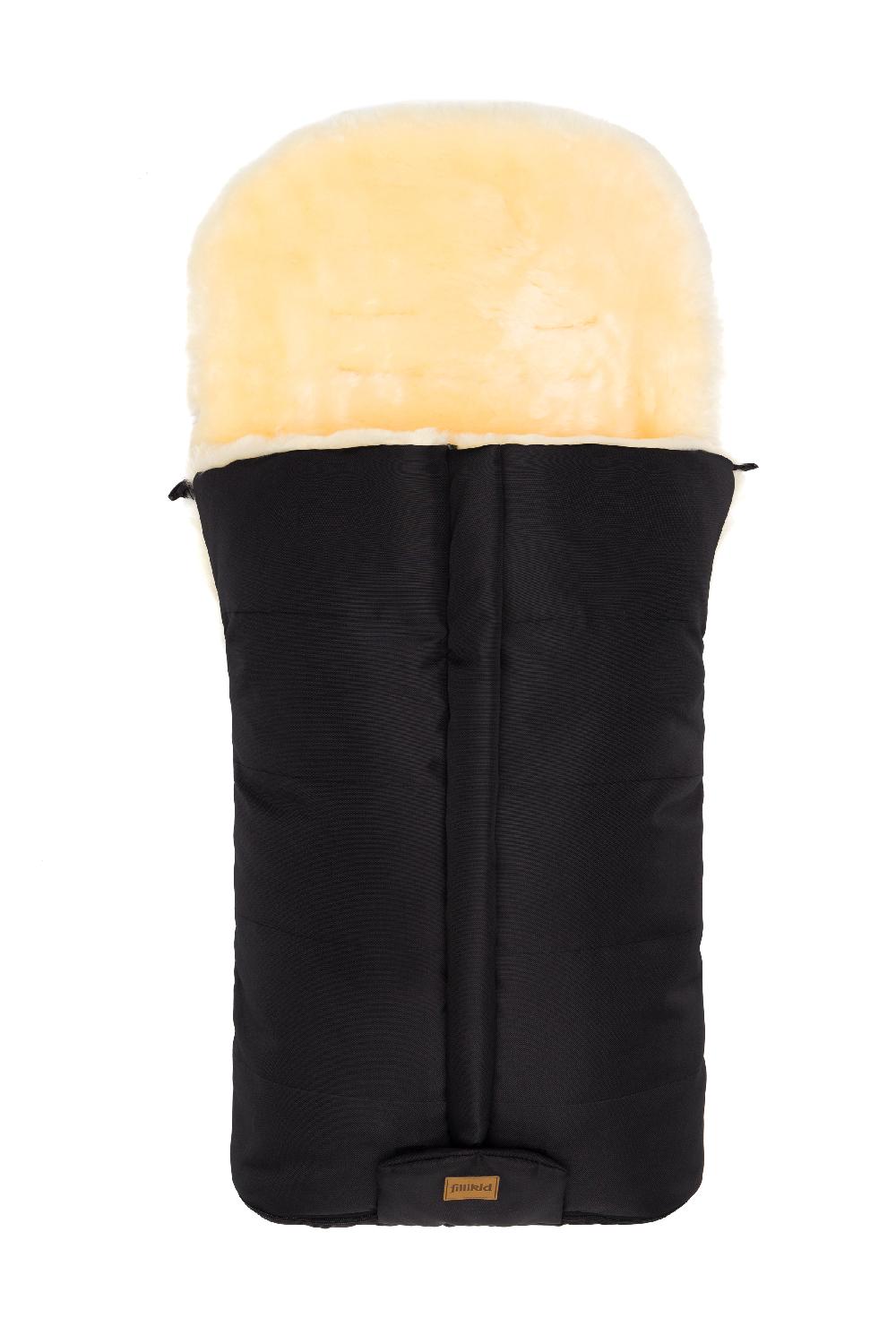 babymarkt Winterfußsack Jarvis Lammfell schwarz