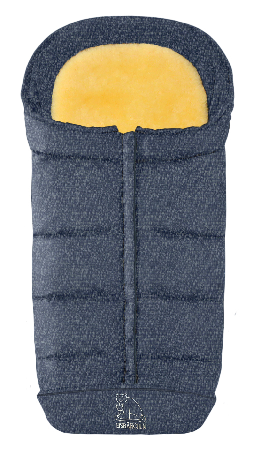 babymarkt Fußsack Komfort 2-in-1 blau-meliert Black Friday