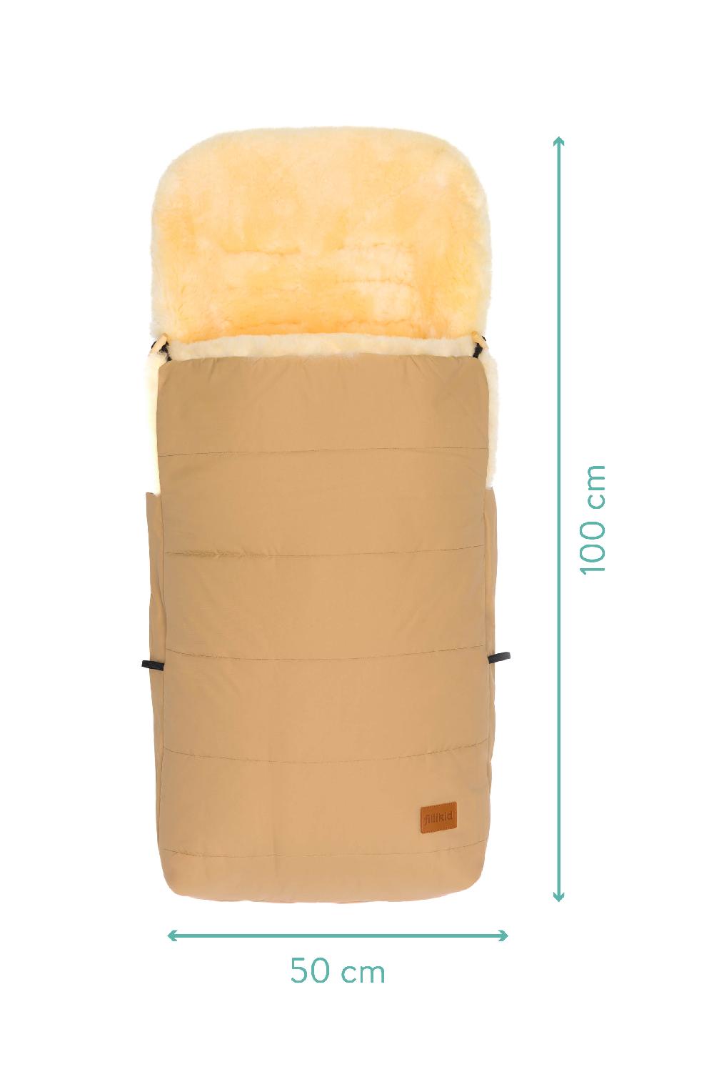 babymarkt Winterfußsack Bernina Lammfell cappuccino Muttertagsangebot