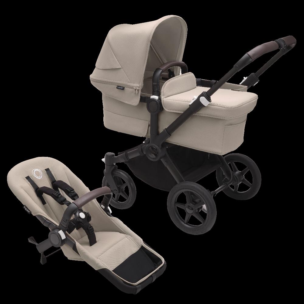 babymarkt Kombikinderwagen Donkey 5 Mono Complete Black/Desert Taupe Top Angebot