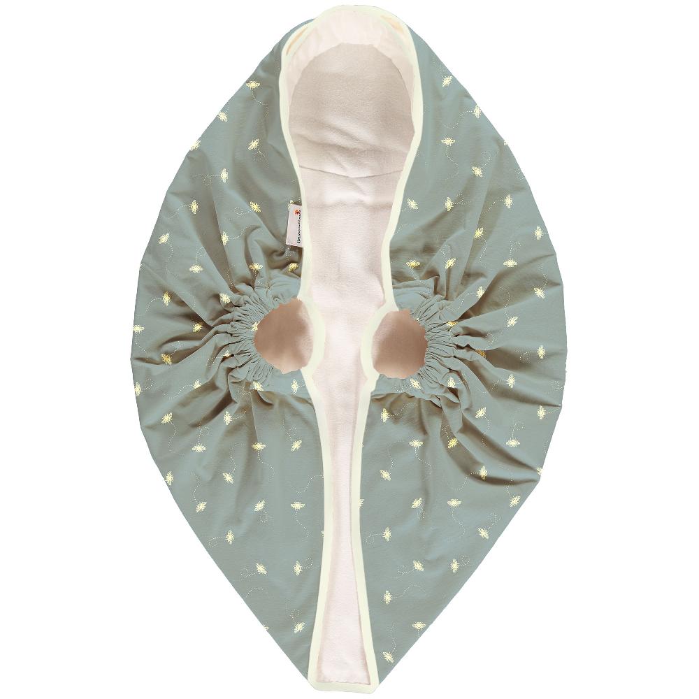 babymarkt Tragehilfe mint honey bee - Organic cotton
