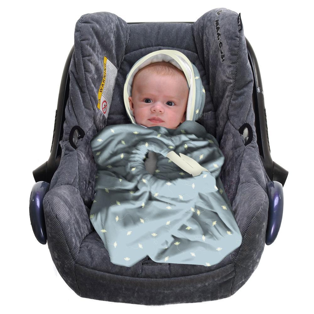 babymarkt Tragehilfe mint honey bee - Organic cotton Super Sparpreis
