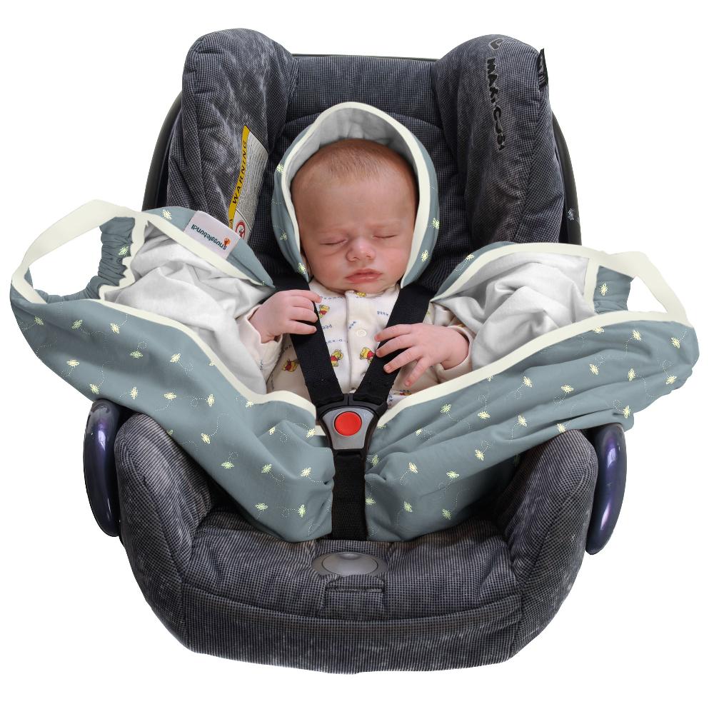 babymarkt Tragehilfe mint honey bee - Organic cotton Super Sparpreis