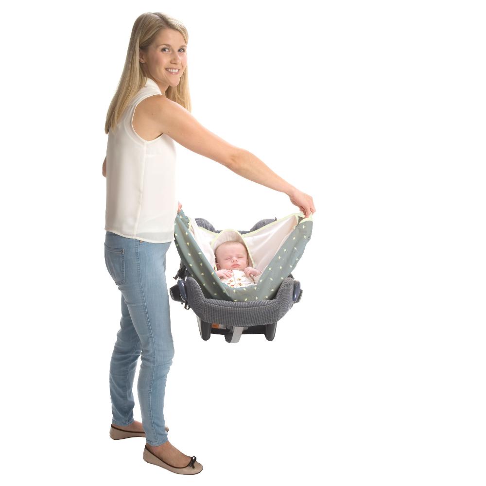 babymarkt Tragehilfe mint honey bee - Organic cotton Super Sparpreis