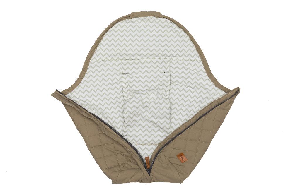 babymarkt Sommerfußsack Light Small Gr. 0 80x40 cm taupe Zeitbegrenzte Promotion