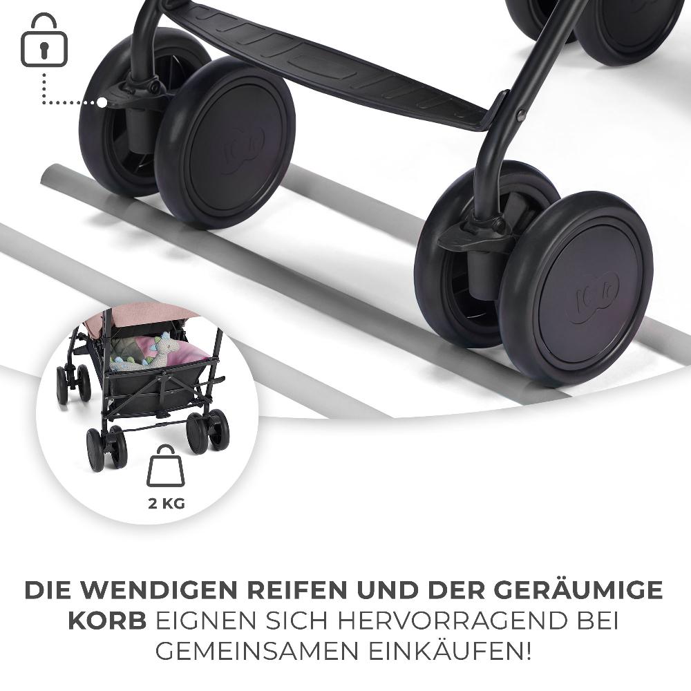 babymarkt Buggy SIESTA Rosa Bis zu 65% Rabatt