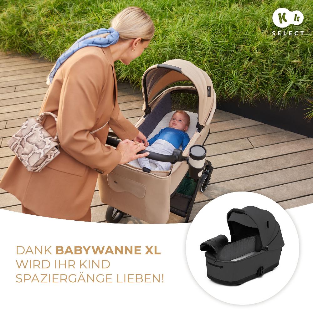 babymarkt Kinderwagen YOXI 2in1 Moonlight Grey Nur für heute