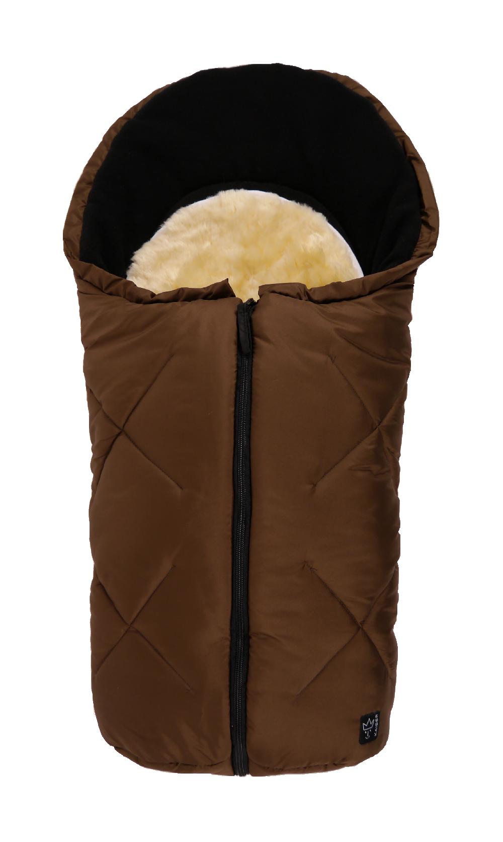 babymarkt Kuschelsäckchen Little Sheepy braun
