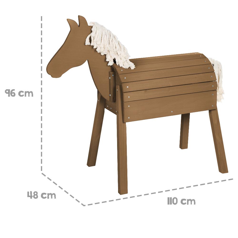 babymarkt Holzpferd Outdoor teakholz Hotsell
