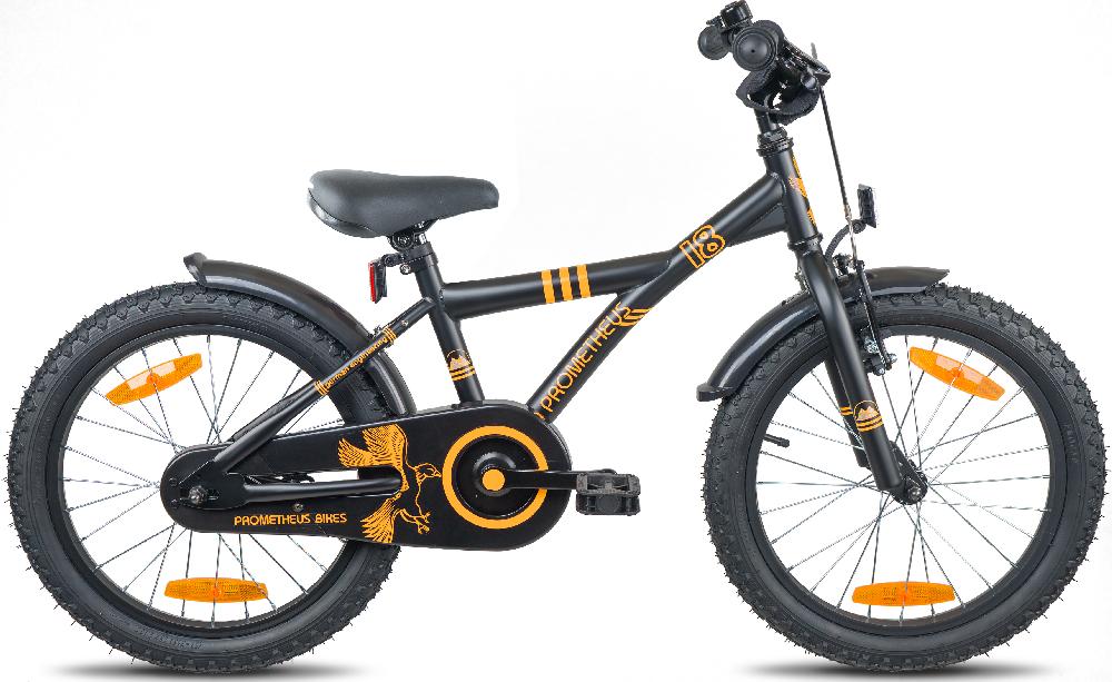 babymarkt Kinderfahrrad 18" schwarz matt-orange Rabatt